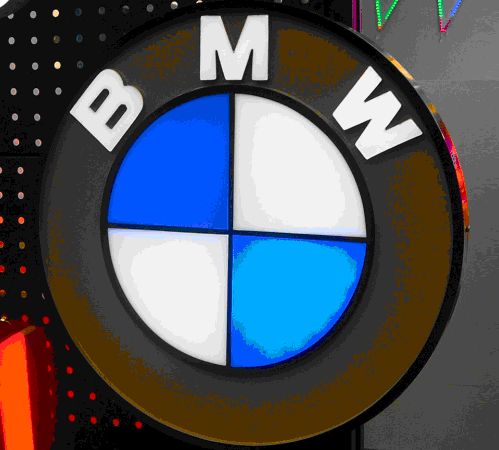 液态发光标志(宝马BMW)